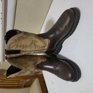 Mens Justin boots size 9.5 EE